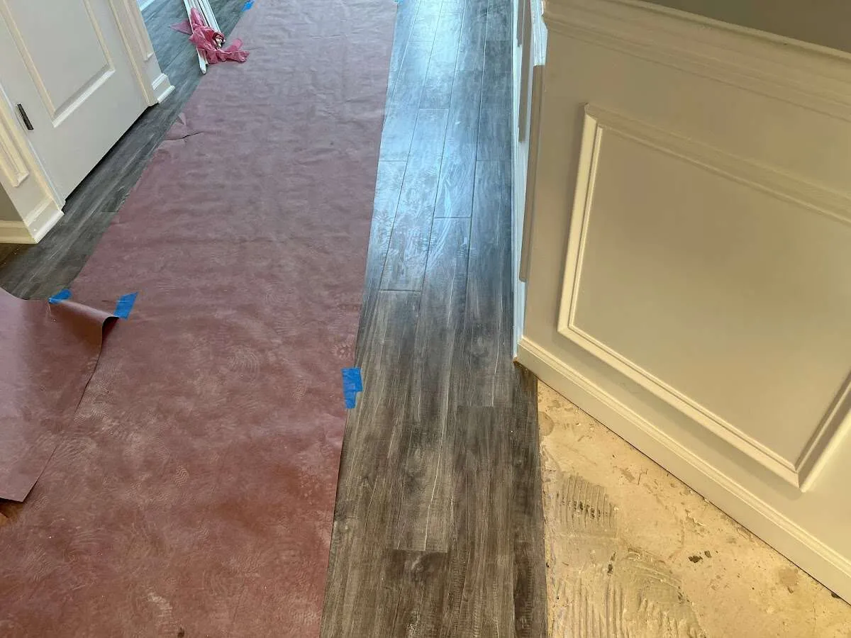 Completed marble shower restoration in Tolland